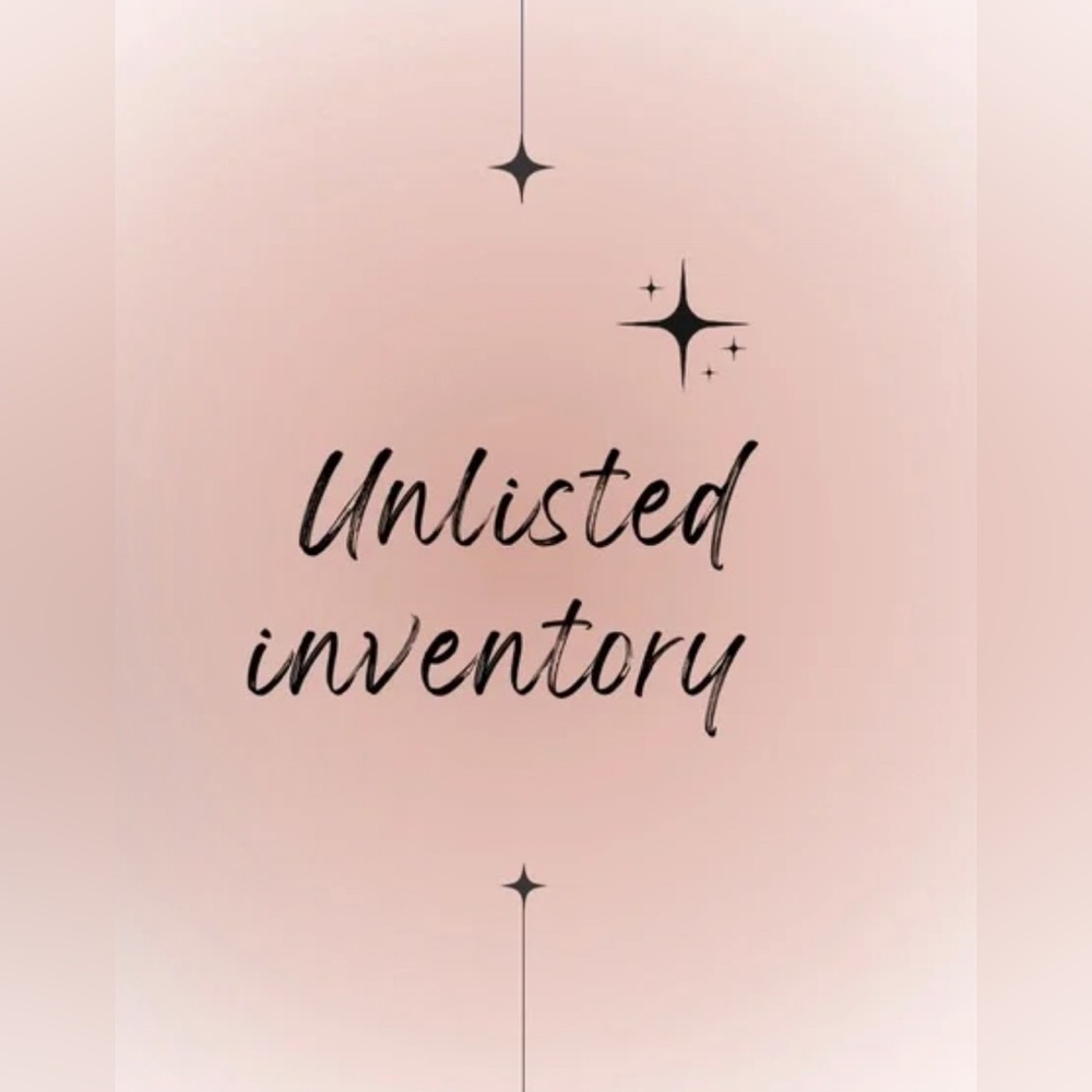 Unlisted Inventory items